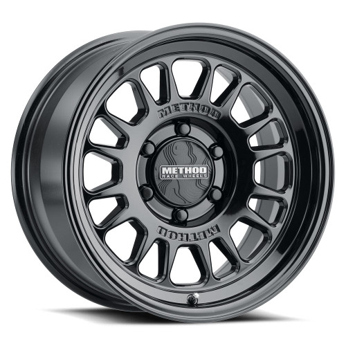 Method MR318 17x8.5 0mm Offset 6x120 67mm CB Gloss Black Wheel