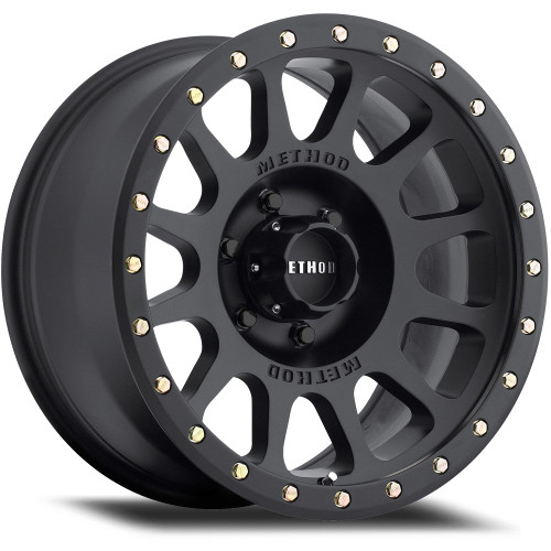Method MR305 NV 17x8.5 6x5.5 25mm 5.7" BS Matte Black Wheel