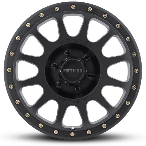 Method MR305 NV 17x8.5 6x5.5 25mm 5.7" BS Matte Black Wheel