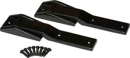 Kentrol Tailgate Hinge Pair - Powdercoat Black for 97-06 Jeep Wrangler TJ