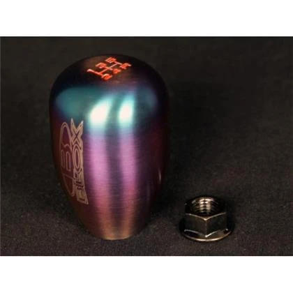 BLOX Racing 5-Speed Billet Shift Knob - Neo Finish 10x1.5mm