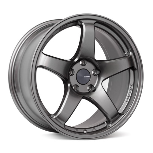 Enkei PF05 18x9 5x100 40mm Offset 75mm Bore Dark Silver Wheel