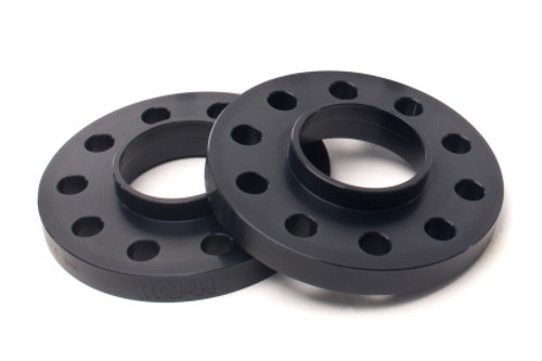 H&R Trak+ 22mm DR Spacer 5/108 Center Bore 63.5mm Bolt Thread 14x1.25 - Black
