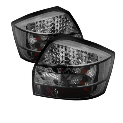 Spyder LED Tail Lights Smoke for 02-05 Audi A4