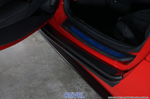 Revel GT Dry Carbon Outer Door Sill Plates for 2020 Toyota GR Supra