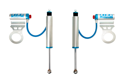 King Shocks Front 2.5 Dia Piggy Hose Shock w/Adjuster for 2014+ Ram 2500 4WD