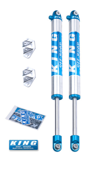 King Shocks Rear 2.0 Dia Reservoir Shock 0-2" Lift for 07-18 Wrangler JK