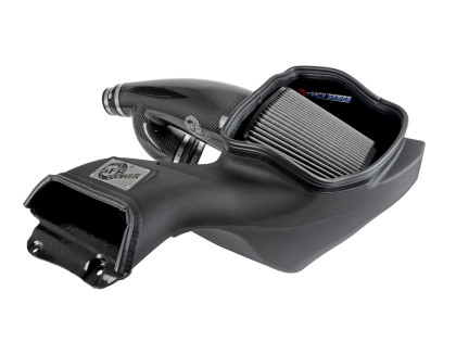 aFe Carbon Fiber Cold Air Intake w/ Pro DRY S Filters for 17-20 F-150 / Raptor