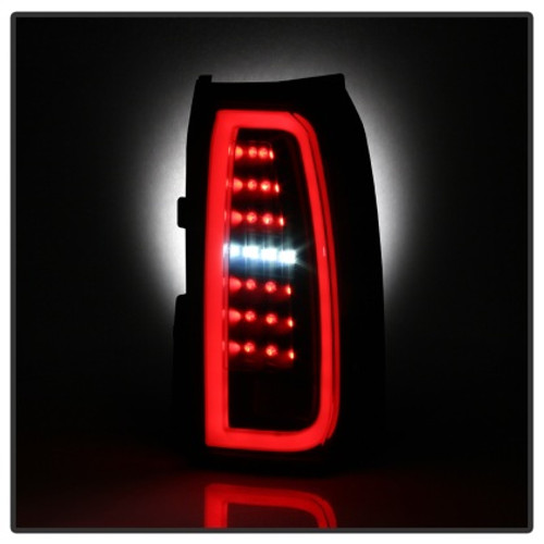 Spyder LED Tail Lights - Black Smoke for 15-17 Chevy Tahoe / Suburban