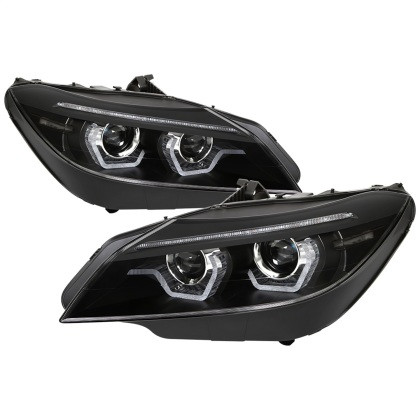 Spyder Projector Headlights Black for 09-13 BMW Z4 (Not Comp w Halogen)