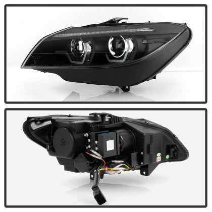 Spyder Projector Headlights Black for 09-13 BMW Z4 (Not Comp w Halogen)