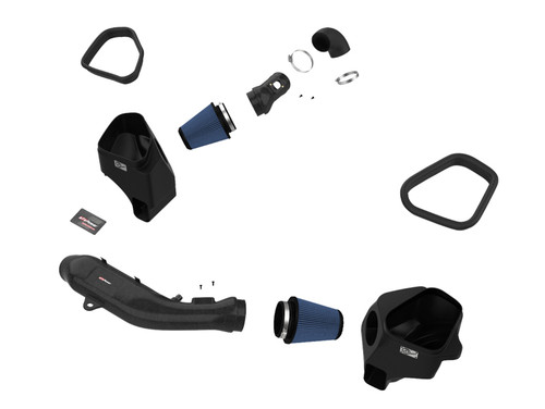 aFe Stage 2 Carbon Fiber Intake w/Pro 5R Media for 15-20 BMW M3/M4(F80/82/83)