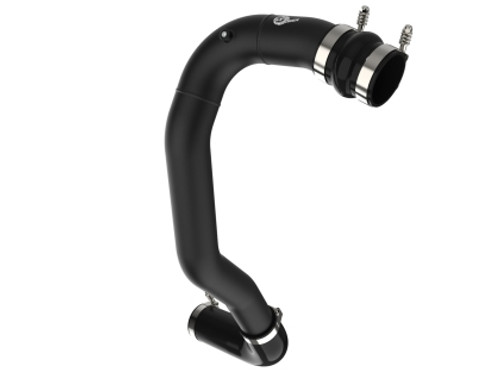 afe BladeRunner 3" Hot Charge Pipe - Black for 08-10 Ford Trucks 6.4L (td)