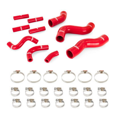 Mishimoto Silicone Radiator & Heater Hose - Red for 92-97 Land Cruiser
