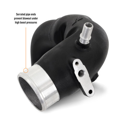 Mishimoto Intercooler Pipe Kit Micro Wrinkle Black for 21+ Bronco 2.7L