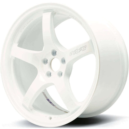 Gram Lights 57CR 15x8.0 +35 4x100 Ceramic White Wheel
