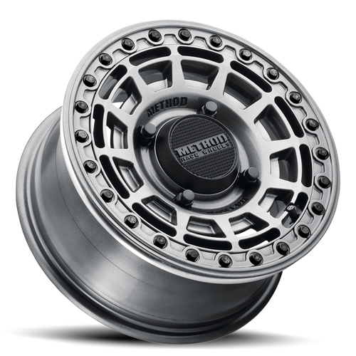 Method MR415 Beadlock 15x10 / 6+4/25mm Offset / 4x156 / 132 CB Graphite Wheel