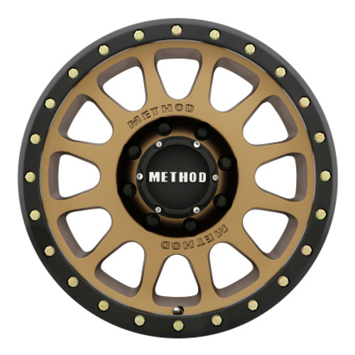 Method MR305 NV 20x10 -18mm Offset 8x170 130.81mm CB Bronze Wheel