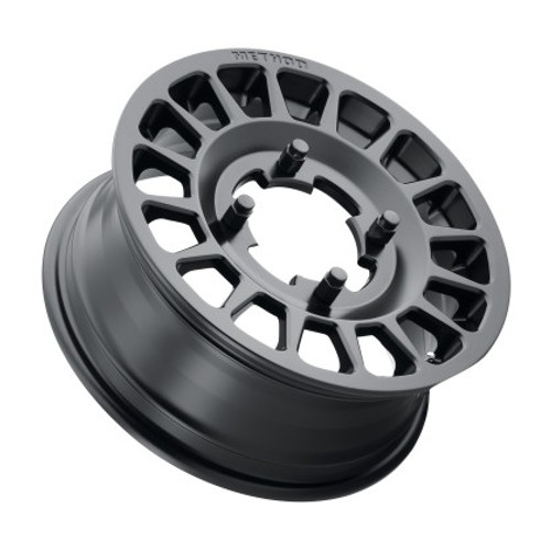 Method MR407 Bead Grip 15x6 / 5+1/51mm Offset / 4x136 / 100mm Matte Black Wheel