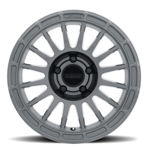 Method MR314 17x8.5 0mm Offset 5x150 110.5mm CB Gloss Titanium Wheel