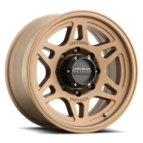 Method MR706 Bead Grip 17x8.5 0mm Offset 8x6.5 6.5mm Method Bronze Wheel