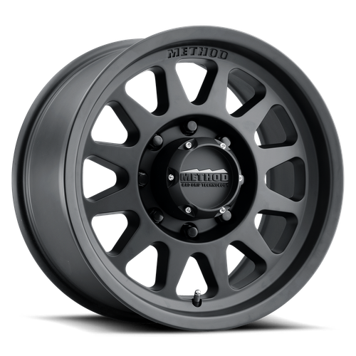 Method MR704 HD 17x9 18mm Offset 8x170 130.81mm CB Matte Black Wheel