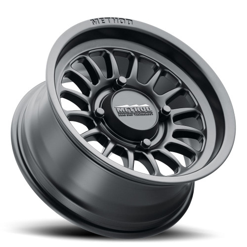 Method MR411 Bead Grip 15x10 / 6+4/25mm Offset / 4x156 / 132mm Matte Black Wheel