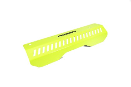 Perrin Pulley Cover (Short Version - Works w/AOS) - Neon Yellow for 22-23 WRX
