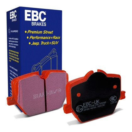 EBC Redstuff Rear Brake Pads for 2019+ GR Supra (w/13.6in Rear Rotor)