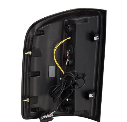 AlphaRex LUXX-Series LED Tail Lights Alpha-Black for 07-13 Silverado 1500