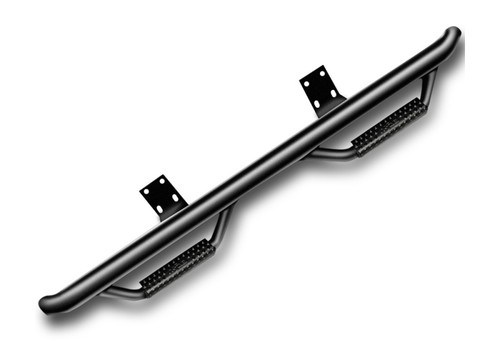 N-Fab Nerf Step Bar Tex. Black - W2W - 2" for 05-15 Toyota Tacoma Double Cab