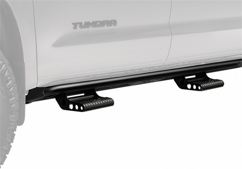 N-Fab RKR Step Bar Tex. Black - 1.75" for 2019 Silverado 1500 Crew Cab