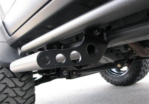 N-Fab RKR Step Bar Tex. Black - 1.75" for 2019 Silverado 1500 Crew Cab