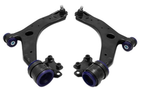 SuperPro Front Lower Control Arm Set w/ Bushings for 2004 Mazda 3 i