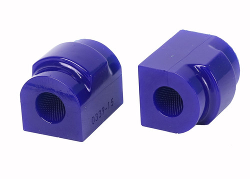 SuperPro  Rear 15mm Sway Bar Mount Bushing Set for 2009 BMW Z4 sDrive30i