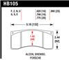 Hawk  DTC-70 Race Brake Pads for Alcon B/MB4/ Brembo XA2.E5.01/04