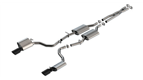 Borla ATAK Catback Exhaust Black Tips for 19-23 Charger GT 3.6L V6 RWD