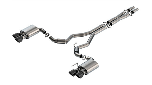 Borla  S-Type Cat-Back Exhaust for 2024 Mustang Dark Horse 5.0L w/Active Exhaust