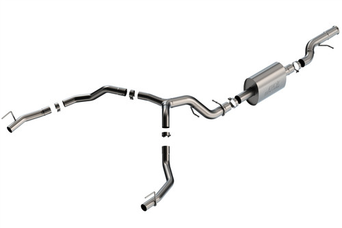 Borla S-Type Cat-Back Exhaust w/ Factory Tips for 21-22 Escalade 6.2L V8 4DR