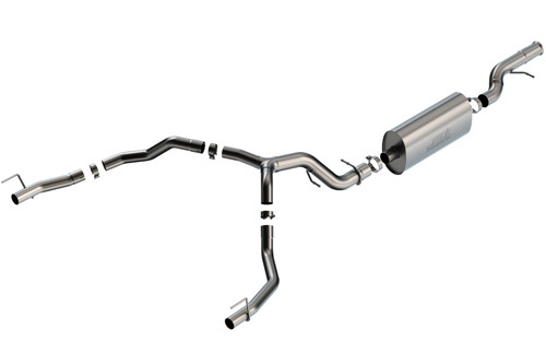 Borla  Touring Cat-Back Exhaust w/ Factory Tips for 21-22 Escalade 6.2L V8