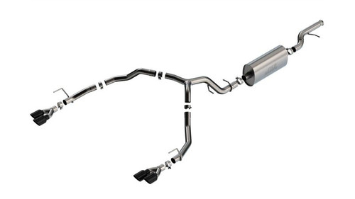 Borla Touring Cat-Back Exhaust -Black Tips for 21-22 Tahoe 5.3L V8 2/4WD 4DR