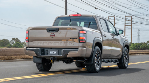 Borla S-Type Cat Back Exhaust - Black Chrome Tip for 22-24 Nissan Frontier