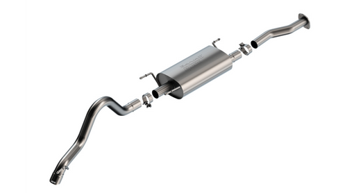 Borla S-Type SS 2.5in Catback Exhaust for 16-23 Tacoma 3.5L V6 4DR CC Short Bed