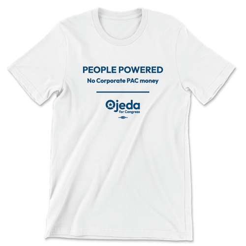 People Powered (Unisex White Tee)