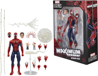 Hasbro Collectibles - Spider-Man - Marvel Legends: Maximum Series - Spider-Man Action Figure Hasbro Collectibles - Spider-Man - Marvel Legends: Maximum Series - Spider-Man Action Figure