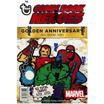 2025 Topps Marvel Comic Book Heroes 1975 Golden Anniversary Hobby Box