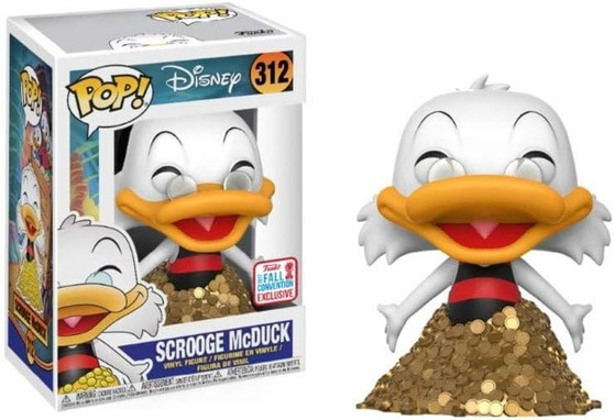 Scrooge McDuck #312 2017 Fall Convention Exclusive Funko Pop! Disney.  Standard size.