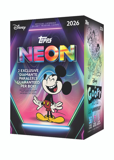 2026 Topps Disney Neon Value Box