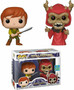 From Disney's Black Cauldron, Taran and Horned King, as a stylized Pop! vinyl figures from Funko! Figures stand 3.75 inches and comes in a window display box. Check out the other Disney figures from Funko! Collect them all!