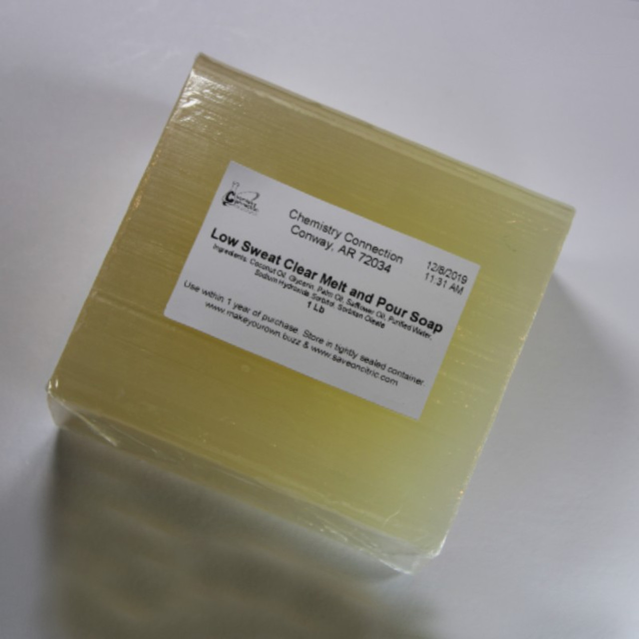 Premium Extra Clear MP Soap Base - 2 lb Tray - Wholesale Supplies Plus